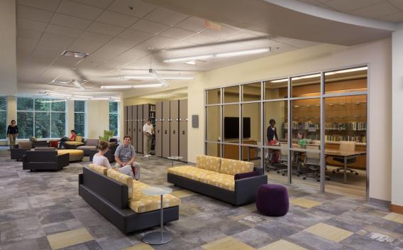 Oxford Library lobby